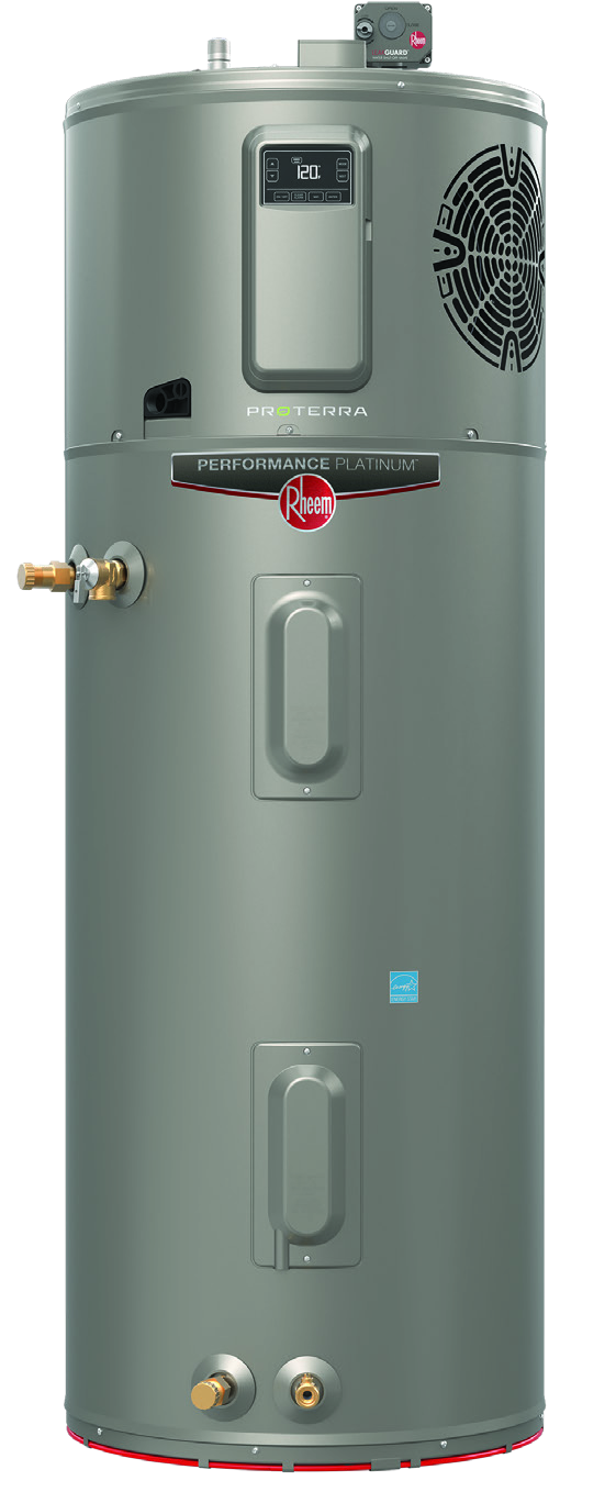 Rheem XE50T10HS45U1 ProTerra 50-Gallon 240V Smart Hybrid Heat Pump Water Heater with LeakGuard
