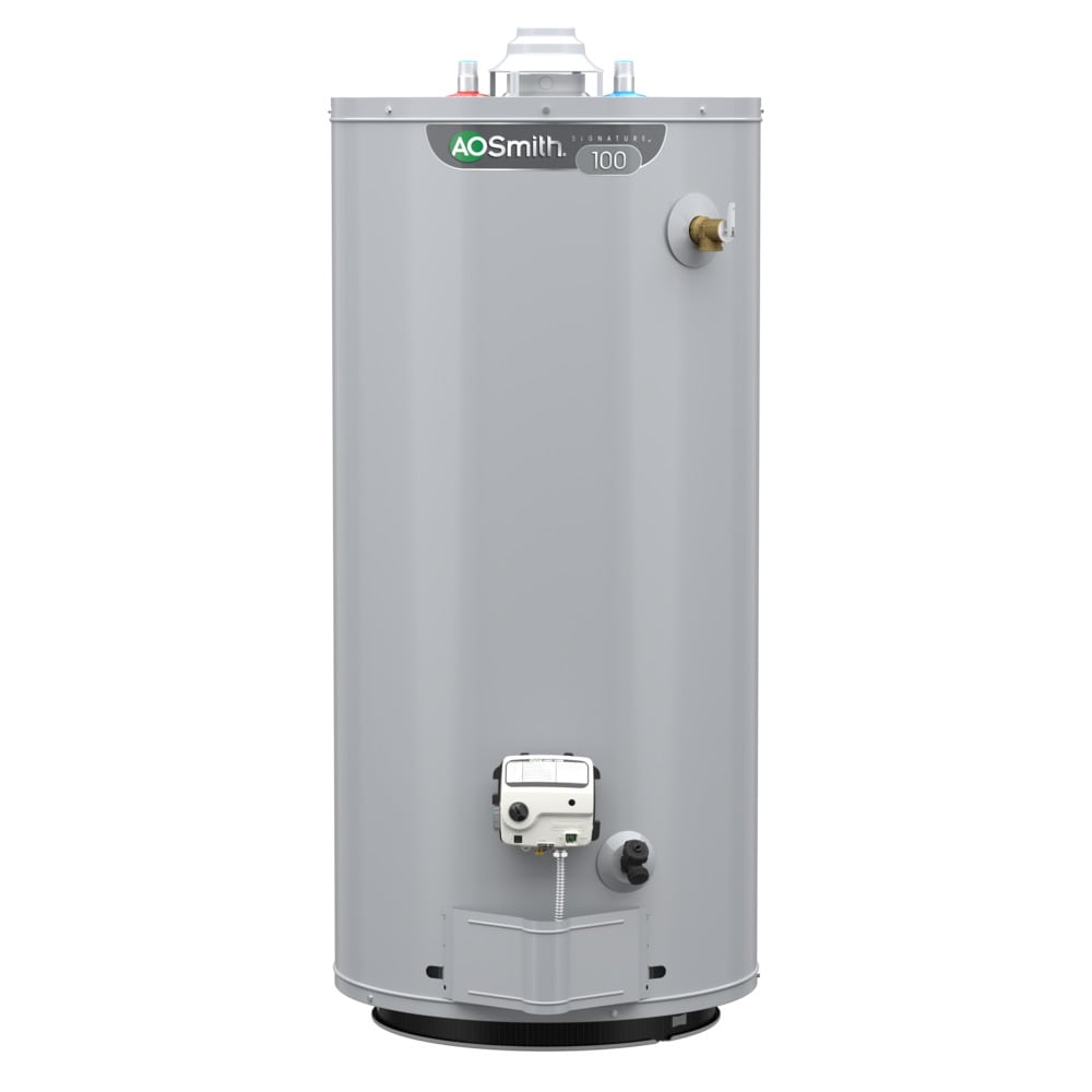 A.O. Smith G6-S4040NVR Signature 100 40-Gallon Short Natural Gas Water Heater