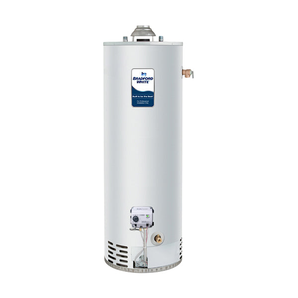 Bradford White RG250T6N 50-Gallon Tall Atmospheric Vent Natural Gas Water Heater